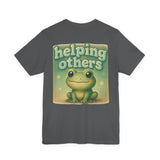Helping Others Frog Tee — Cute Positive Message T-Shirt